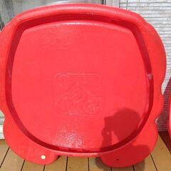 砂場　サンドボックスと砂のセットの画像