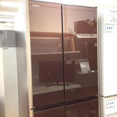 HITACHI 5ドア冷蔵庫 ダークブラウン HITACHI 5ドア冷蔵庫 ダークブラウン