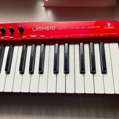MIDIキーボード　音楽　ピアノの画像