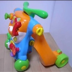 ブルーイン 2in1 ライドアンドウォーカー 手押し車 の画像
