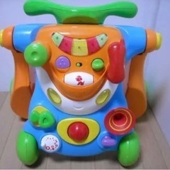 ブルーイン 2in1 ライドアンドウォーカー 手押し車 の画像