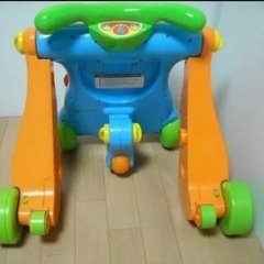 ブルーイン 2in1 ライドアンドウォーカー 手押し車 の画像