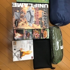 キャンプ用品　焚き火台の画像
