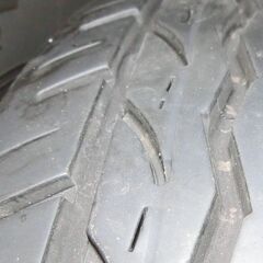 Nバン純正タイヤ＋ホイールキャップ４本セットの画像