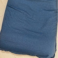 座椅子 デニム色の画像