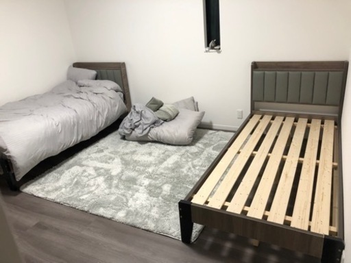 シングルベットフレーム2台同時引き取り限定