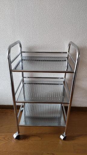 美品　多目的置き棚　ゴマ付き