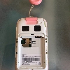 キッズ携帯　HW-01G ピンク docomoの画像
