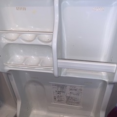 【無料】冷蔵庫(冷凍庫付き) SHARP製 SJ-90NF-H 【3/5の午前中まで取引可】の画像