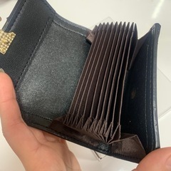 ミニ財布　カード入れの画像