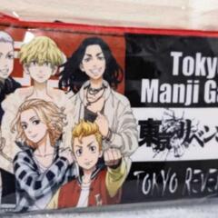 新品未開封☆東京リベンチャーズフラットポーチ全員集合ペンケース 小物入れ東リべの画像