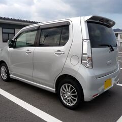 走行43,000Km　スズキ　ワゴンR　スティングレーターボ　MH34S　平成24年（2012年）　シルキーシルバーメタリック　車検満了令和5年（2023年）12月20日の画像