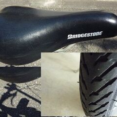 （取引中）ブリヂストン　SNEAKER LIGHT（スニーカーライト）　折りたたみ自転車　18インチ　外装6段変速　軽量アルミフレーム　BAA自転車安全基準適合　シルバー色の画像