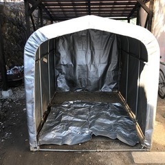 サイクルハウス応用型　簡易バイクガレージ