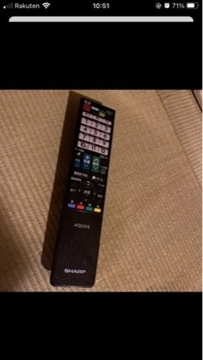 シャープテレビ　40インチ　値下げしました