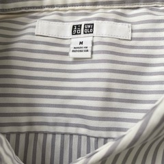 UNIQLOストライプシャツ差し上げますの画像