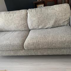 【確定済】大塚家具3人掛けソファ/イブ SD-294C/ライトグレー色の画像