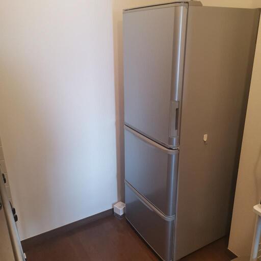 中古冷蔵庫、SHARP、どっちもドア両開き、350L