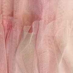 華やかふんわりピンクのドレス　110〜120cmの画像