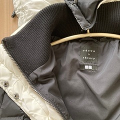 theory UNIQLO コラボ　ダウンジャケットの画像