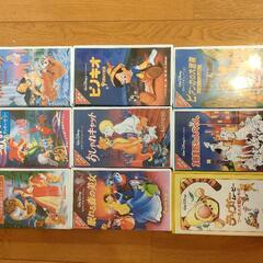 ディズニービデオテープ全9巻の画像