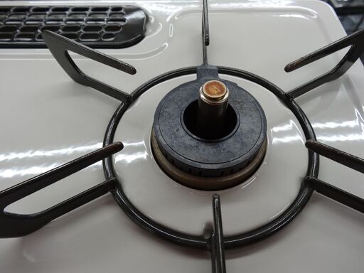 リンナイ ガステーブル LPガス用 2020年製 KG34NBER 右強火 水無し 片面焼きグリル ベージュ 西岡店