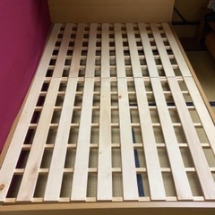 セミダブルベッド すのこ 美品