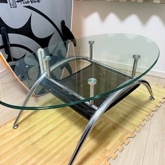 ガラスセンターテーブル 取り引き中