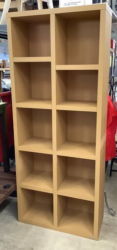 moco/フナモコ シェルフ 棚 ラック ハイタイプ ラチス JBN-75T ライトメープル【ユーズドユーズ名古屋天白店】 J1602