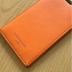 値下げ★ レザー アップル パスケース 定期入れ ★の画像