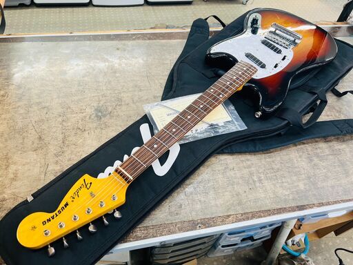 弦楽器、ギター Fender Japan MUSTANG MG69 3TS
