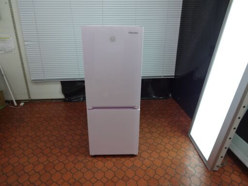 ID 996172　冷蔵庫　２ドア　ハイセンス　154L　２０１８年製　HR-G1501KP