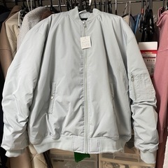 【新品未使用タグ付き】MA-1ジャケット　ビックシルエットユニセックスの画像