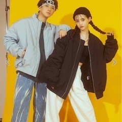 【新品未使用タグ付き】MA-1ジャケット　ビックシルエットユニセックスの画像