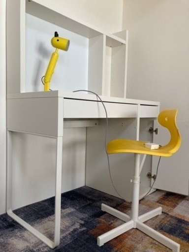 学習机・勉強机3点セット(ikea)