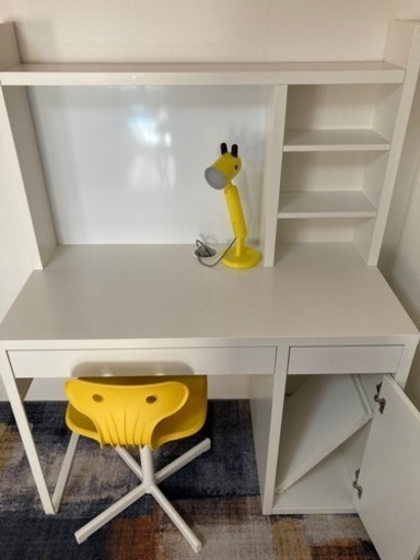 学習机・勉強机3点セット(ikea)