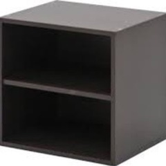 キューブボックス　2段　スクエアの画像