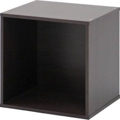 キューブボックス　2段　スクエアの画像