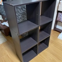 キューブボックス　2段　スクエア