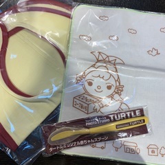 離乳食の本、離乳食の食器、[新品]スプーン、スタイ、ガーゼの画像