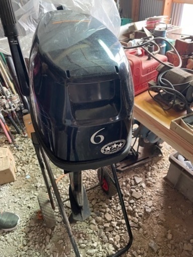 トーハツ6馬力船外機になります