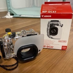 決まりました。水中カメラ　防水ケース　CANON WP-DC47