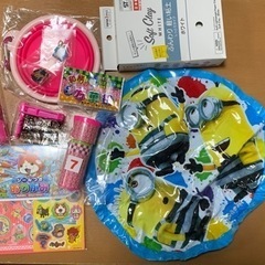 差し上げます★景品、100均商品などオモチャ9点未使用