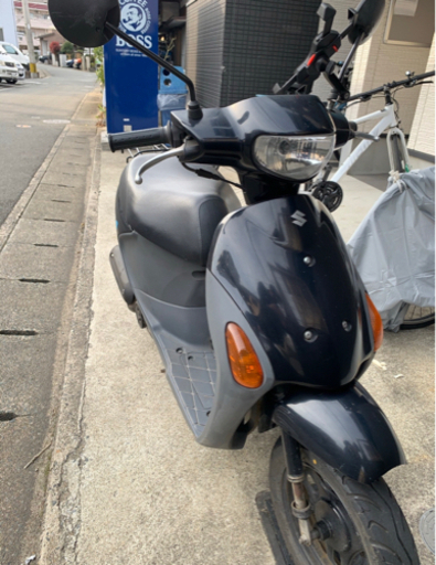 原付バイク　スズキ　レッツ4