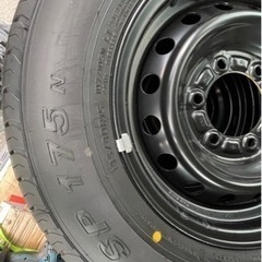 ハイエース 6型 新車外し エコピア 195/80r15 ノーマルタイヤホイールの画像