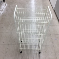 4段ワゴン ホワイトの画像