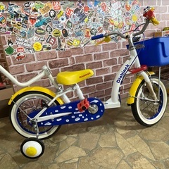 　商談中　14インチ　子供自転車　新古車