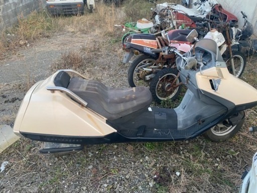 ホンダ　フュージョン　部品取り　レストアベース　ベージュ　MF02