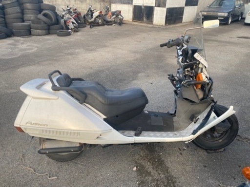 ホンダ　フュージョン　書付　事故車　部品取り　MF02