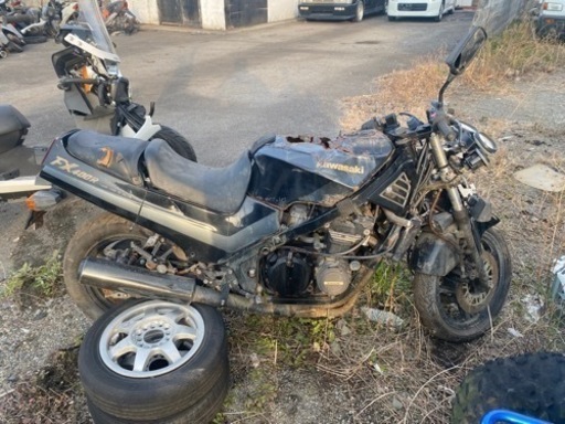 カワサキ　GPZ400R 部品取り　レストアベース　ZX400D